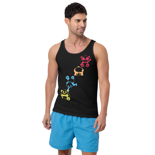 Party Panda Tank Top