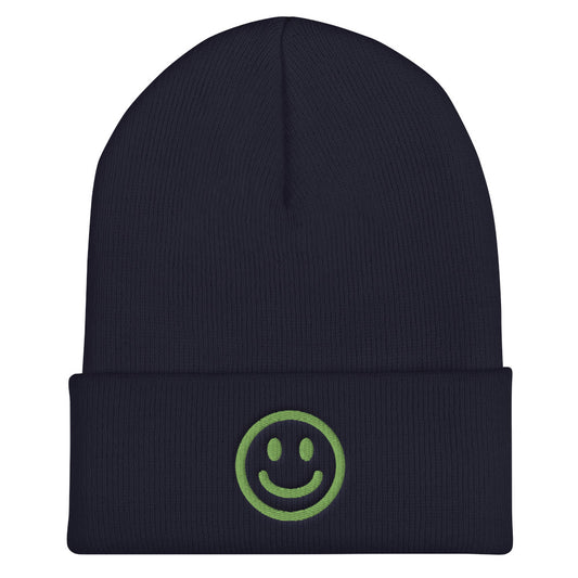 Smile Cuffed Beanie