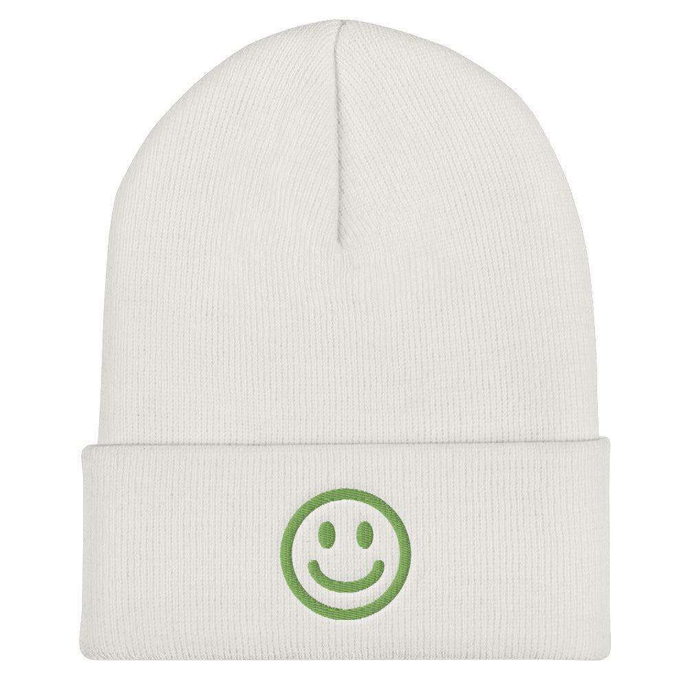 Smile Cuffed Beanie