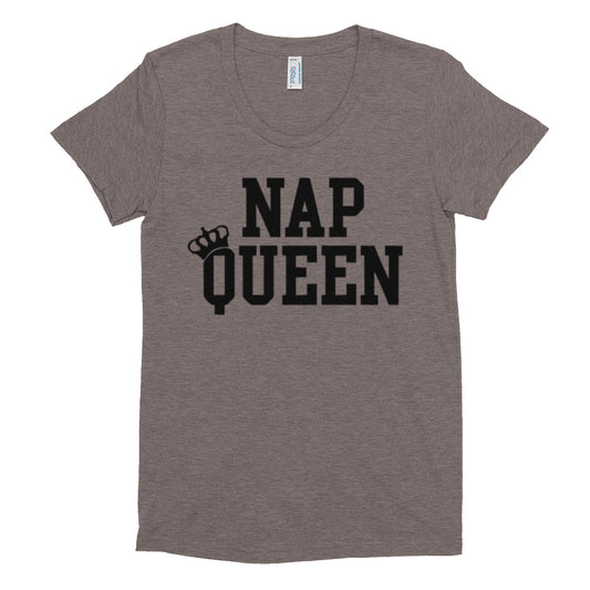 Nap Queen Women's Crew Neck T-shirt