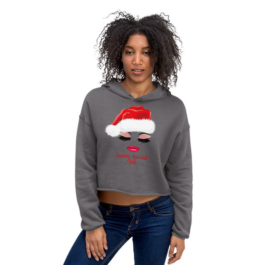 Santa's Favorite Crop Hoodie