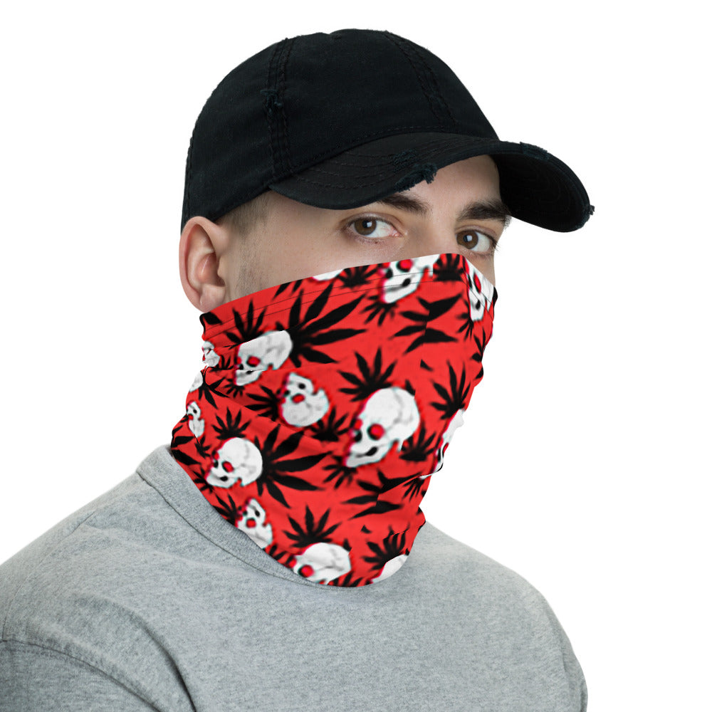 Skull Marijuana Face Mask