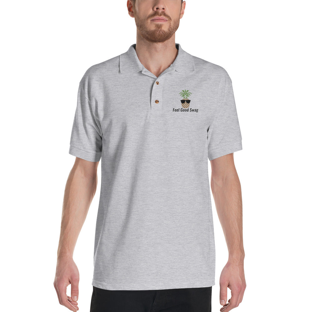 FGS Black Logo on White & Grey Polo Shirts