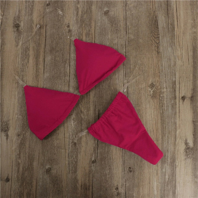 Truly Transparent Bikini Set