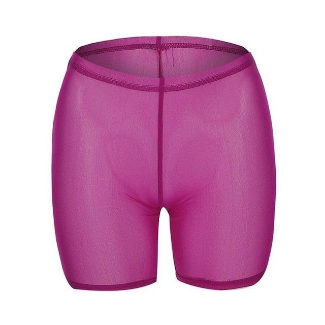 Beach Mesh Cover Up Shorts