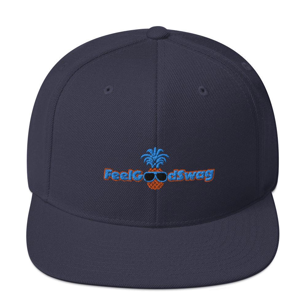 Blue Swag Logo Snapback Hat