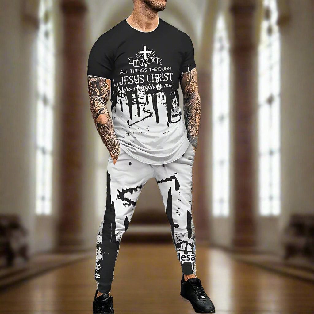 Christ is King Tracksuit - Mens Custom Made Streetwear