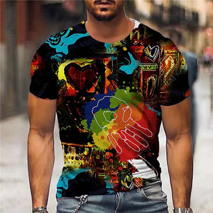 Wynwood Graphic Fitted T-Shirt - Men's Fashion