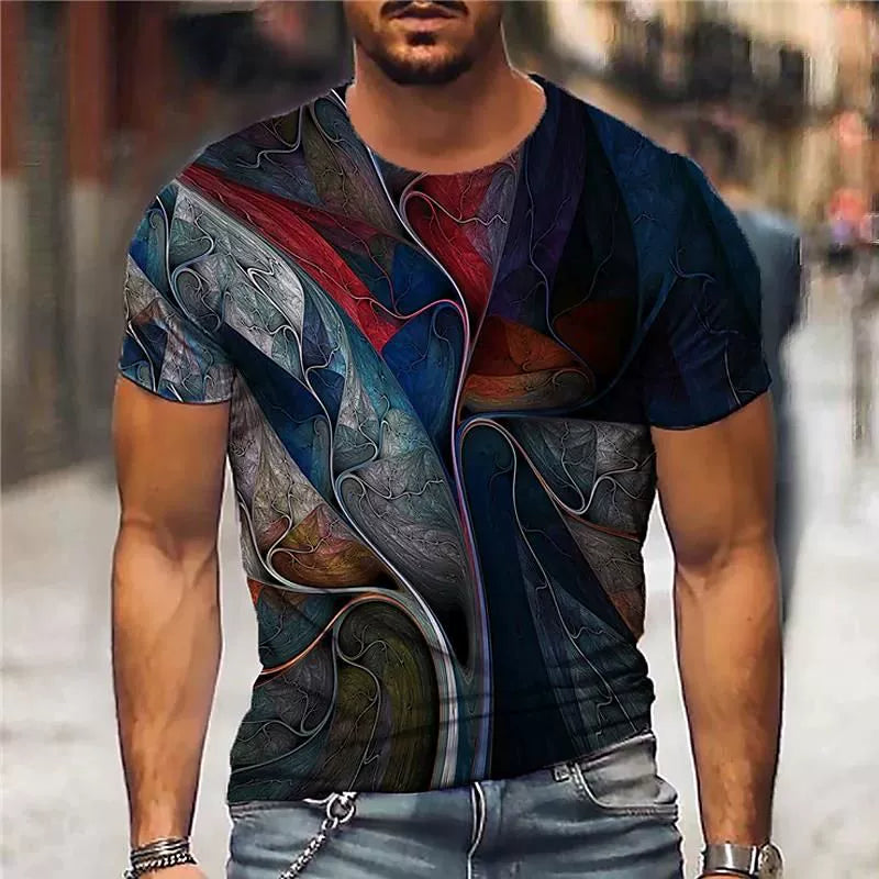 Wynwood Graphic Fitted T-Shirt - Men's Fashion