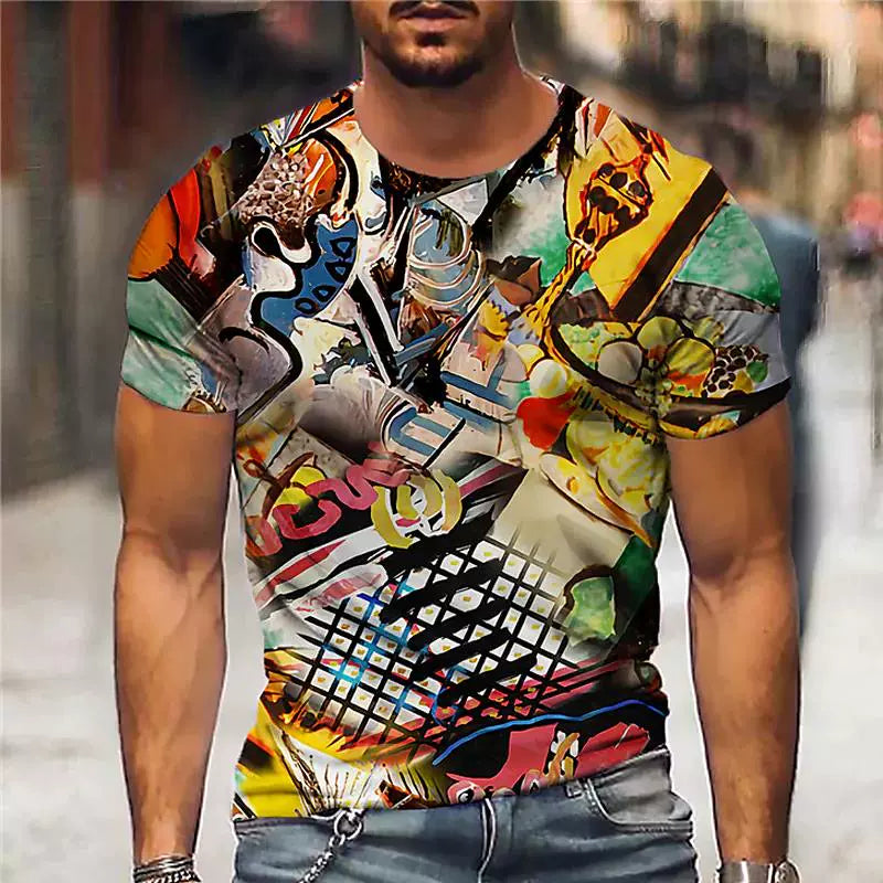 Wynwood Graphic Fitted T-Shirt - Men's Fashion