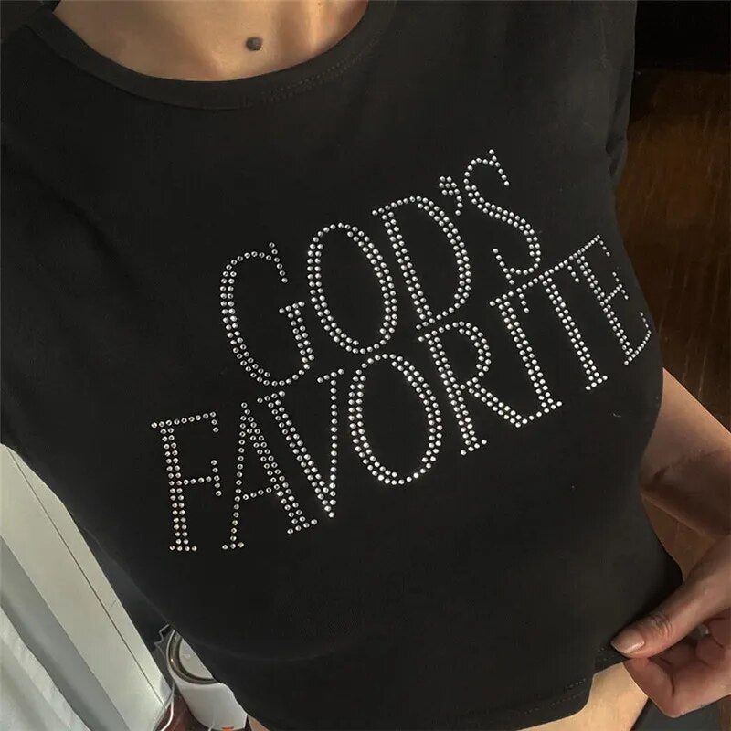 God's Favorite Crop Tee