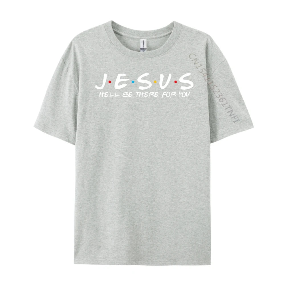Jesus Friends-Inspired Tee – “He’ll Be There for You”