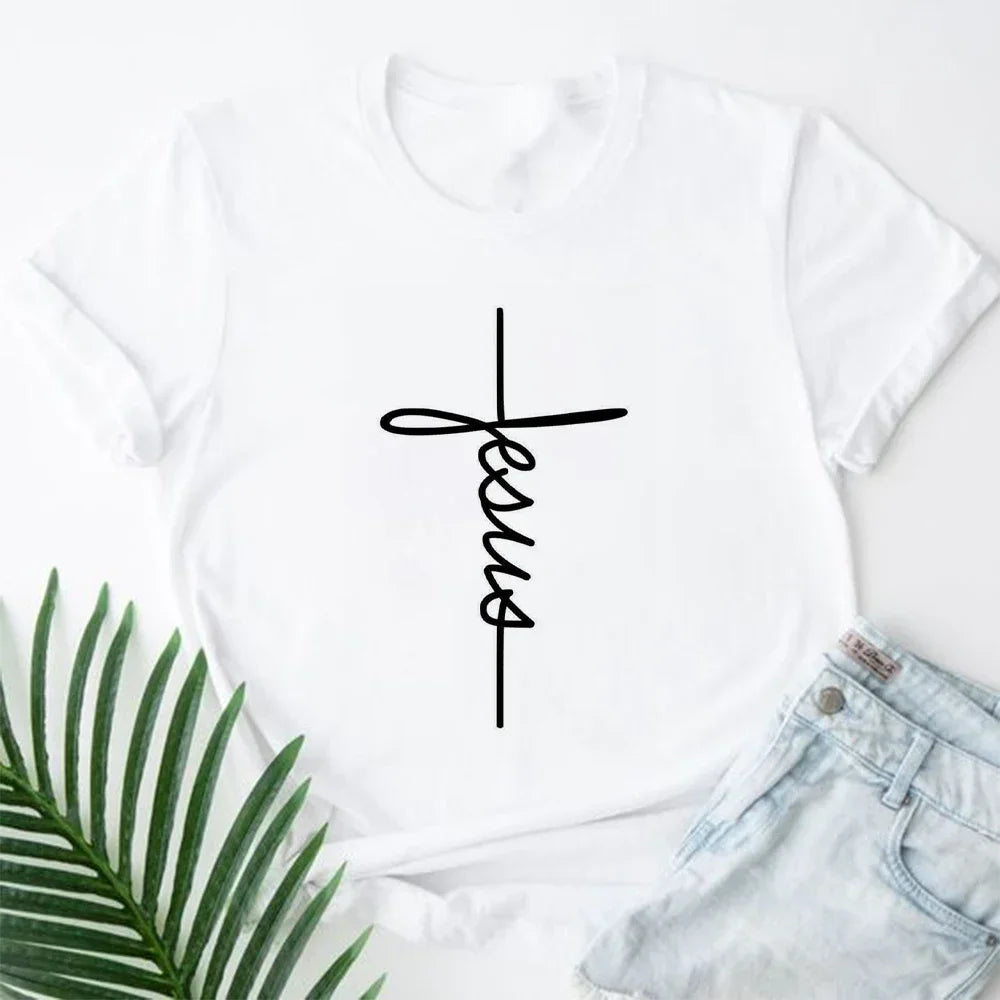 Jesus Is King Graphic Tee – Faith, Hope & Streetwear Style
