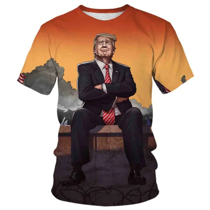 Protect Donald Trump 3D T-Shirt