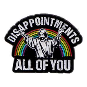 I Never Said That Funny Jesus Badge