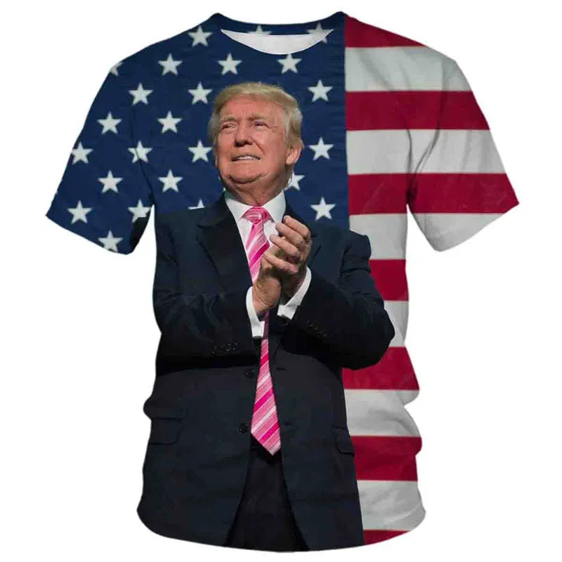 Protect Donald Trump 3D T-Shirt