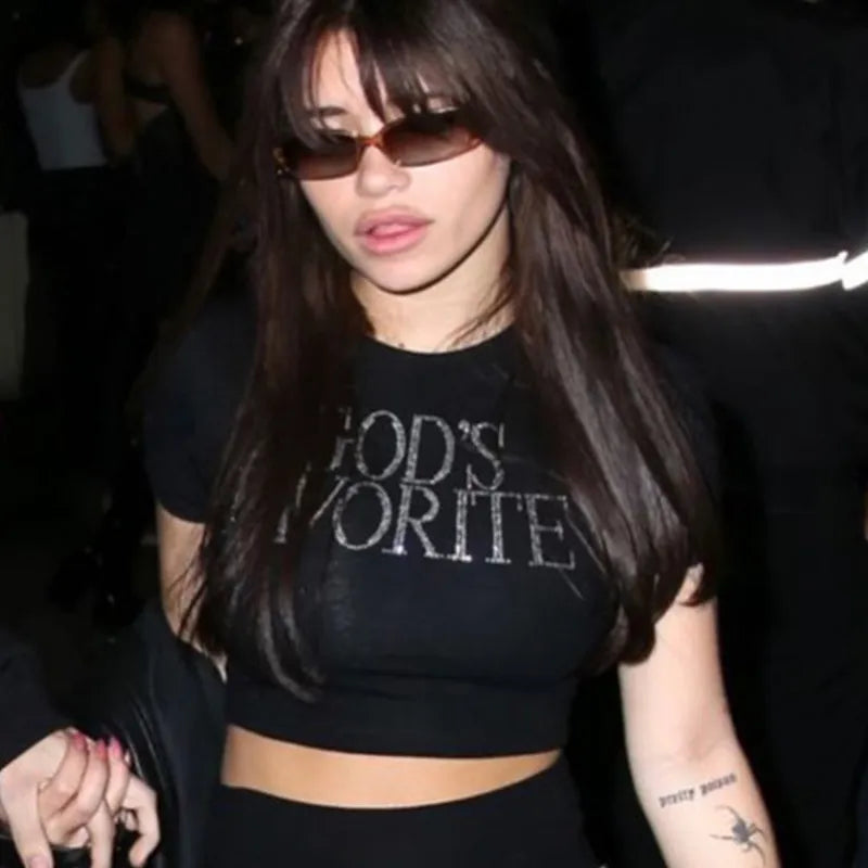 God's Favorite Crop Tee