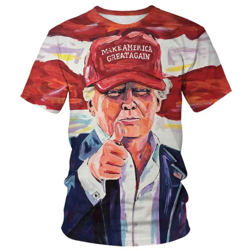 Protect Donald Trump 3D T-Shirt