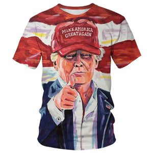 Protect Donald Trump 3D T-Shirt