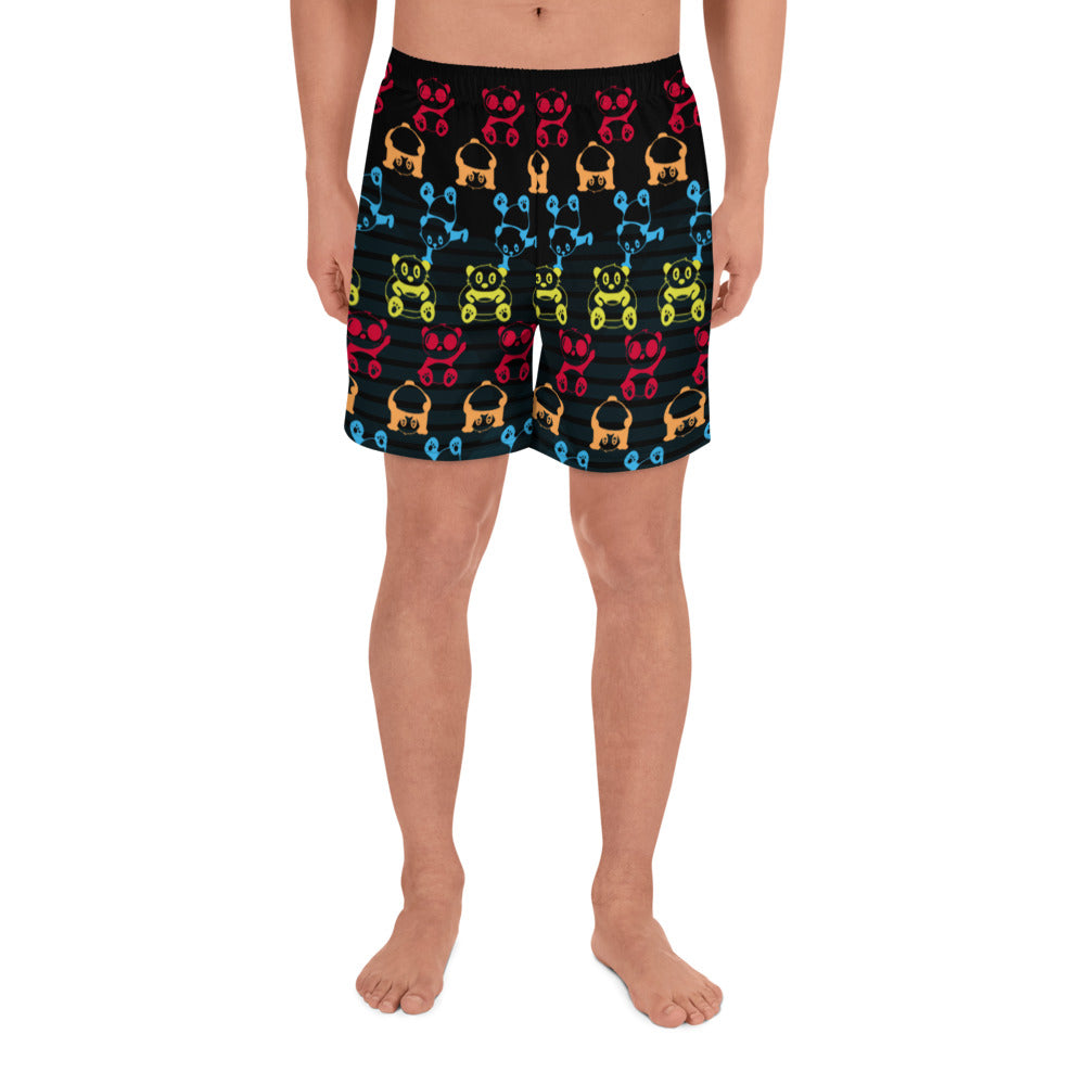Panda Pool Party Athletic Shorts