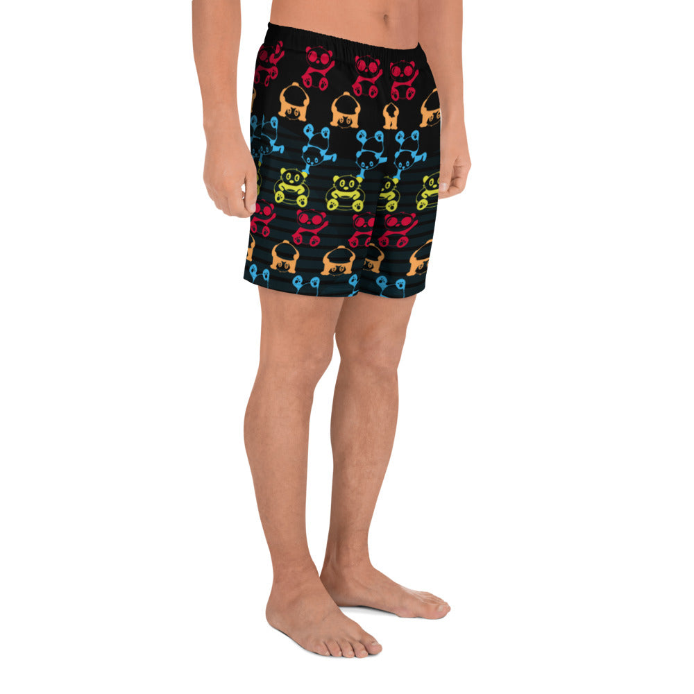 Panda Pool Party Athletic Shorts