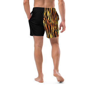 He's On Fire 911 Men's swim trunks