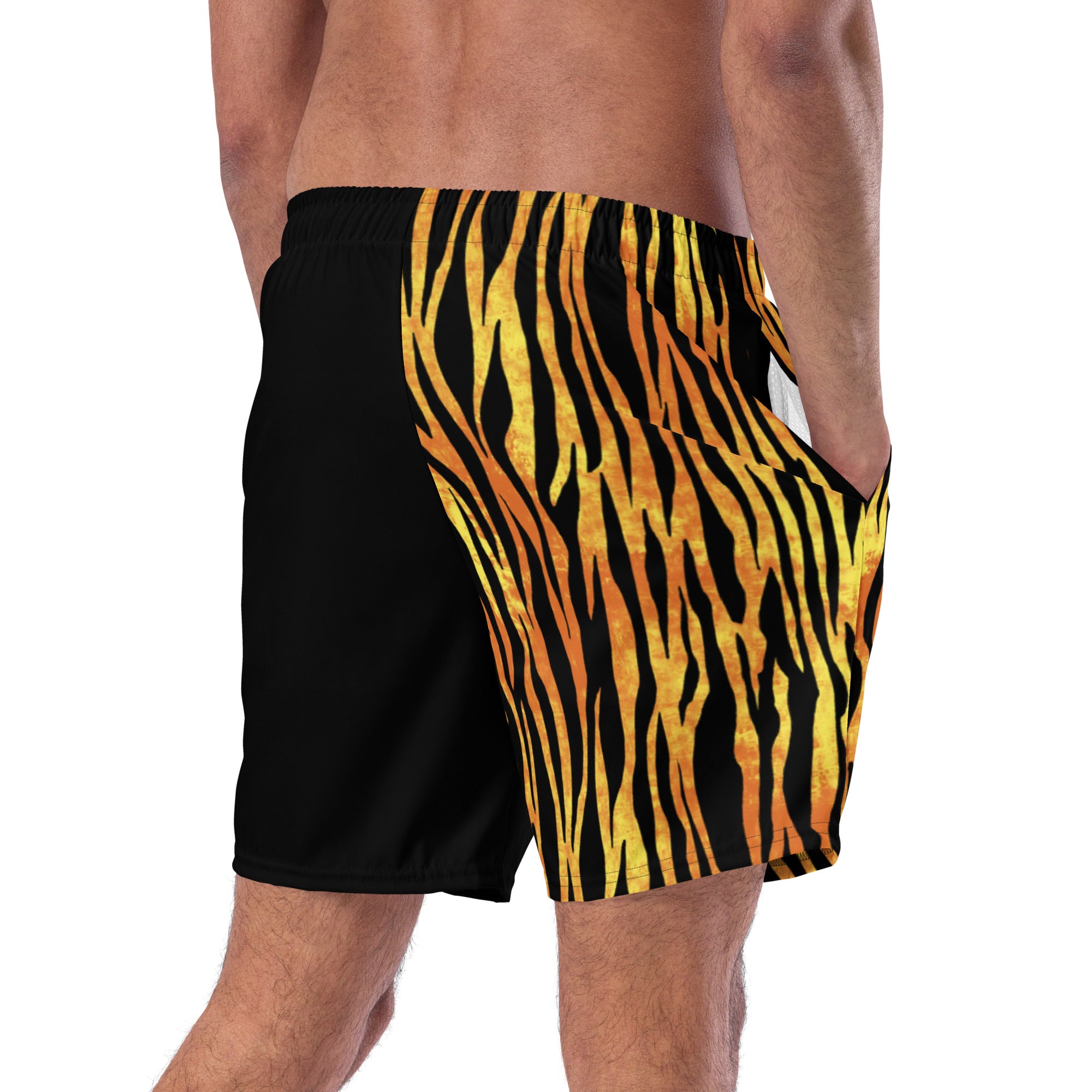 He's On Fire 911 Men's swim trunks