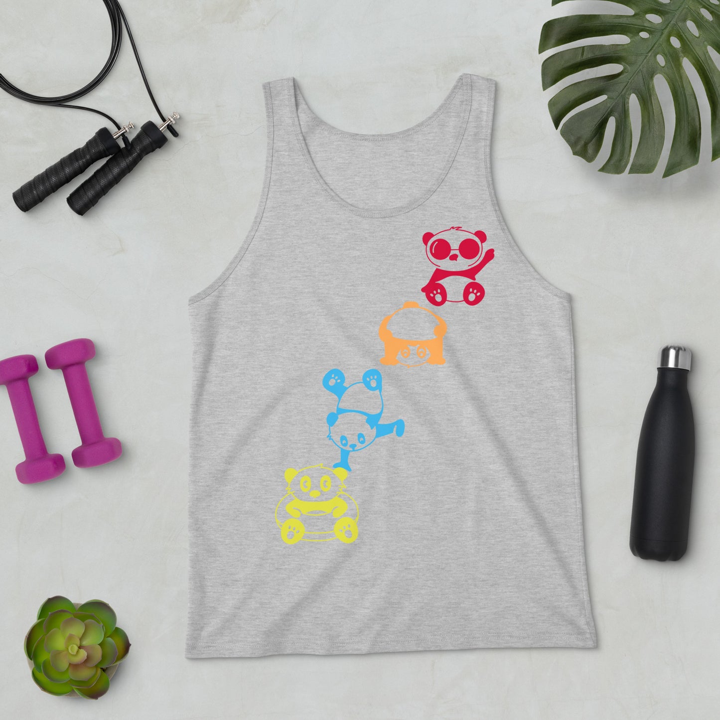 Party Panda Tank Top