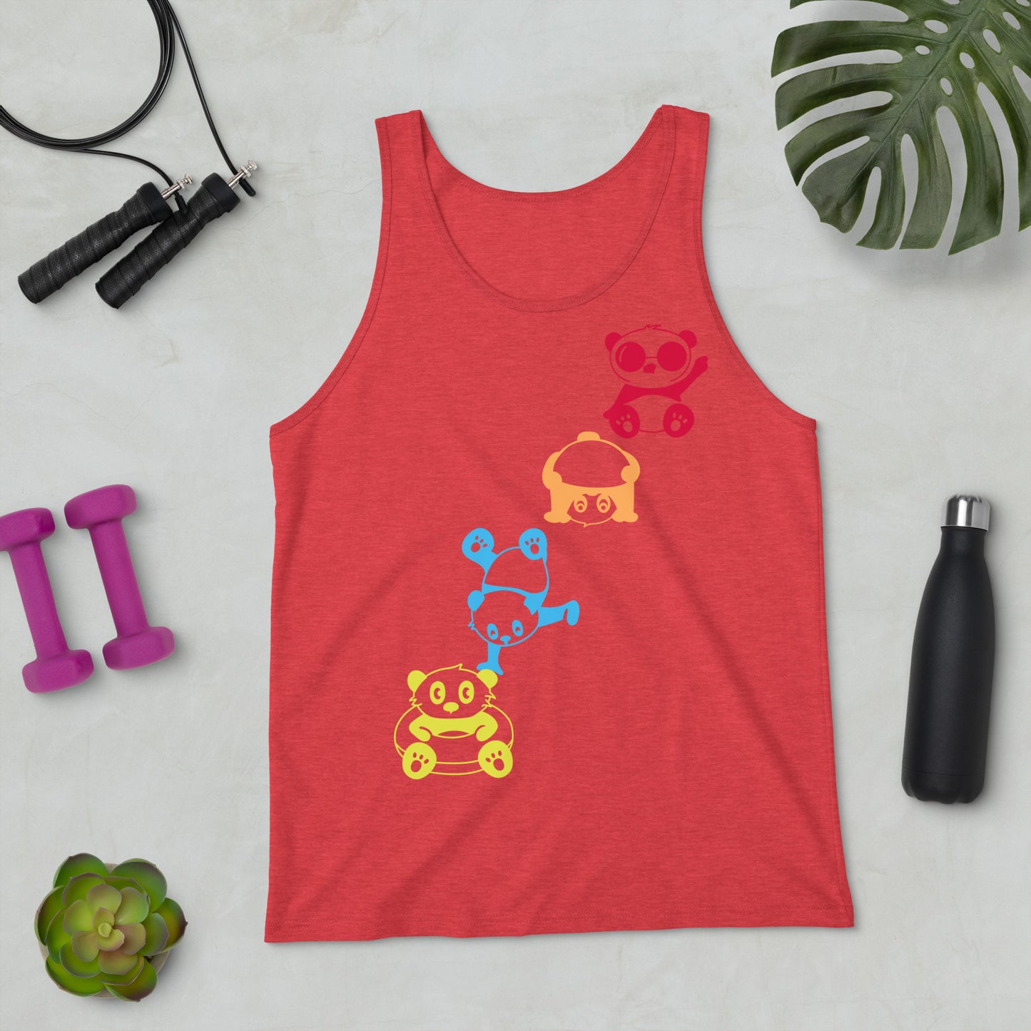 Party Panda Tank Top