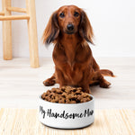 Handsome Man Pet bowl