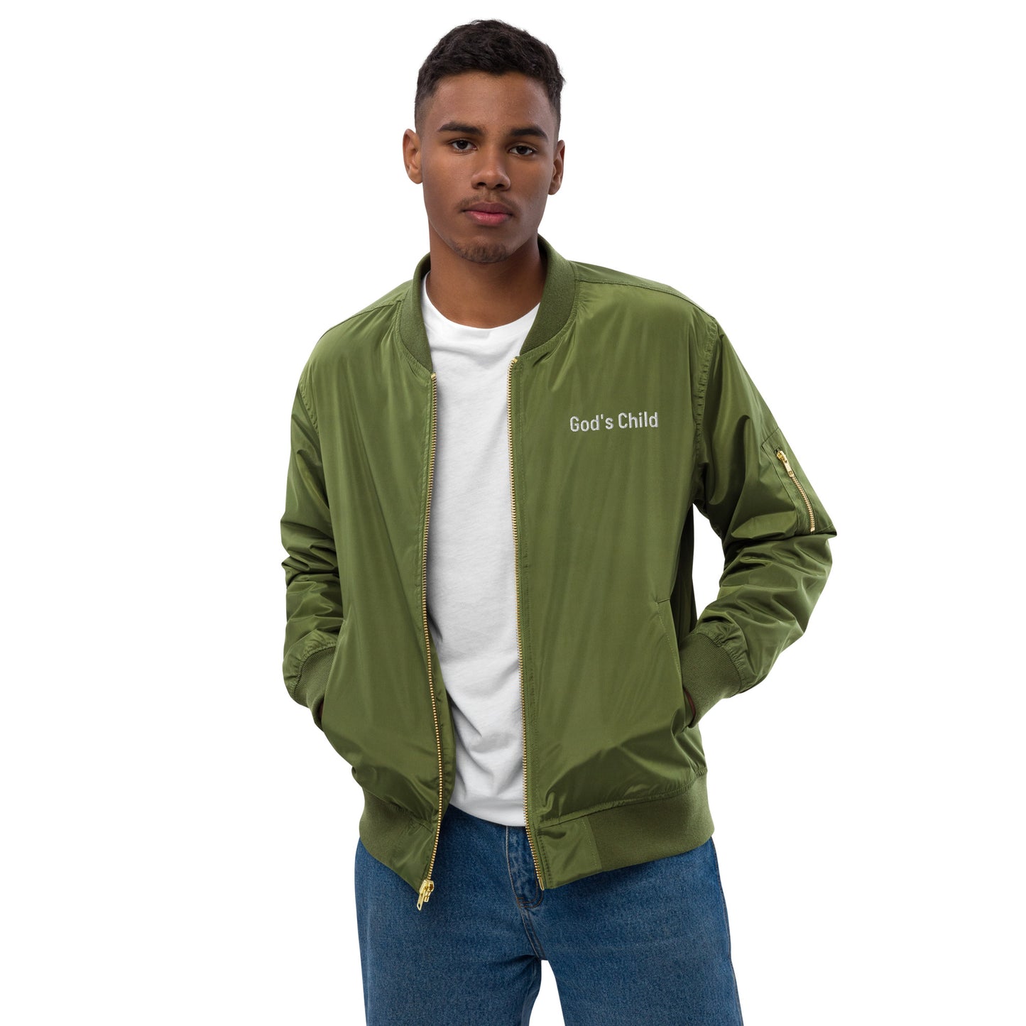 God’s Child Faith Bomber Jacket – Not Of This World