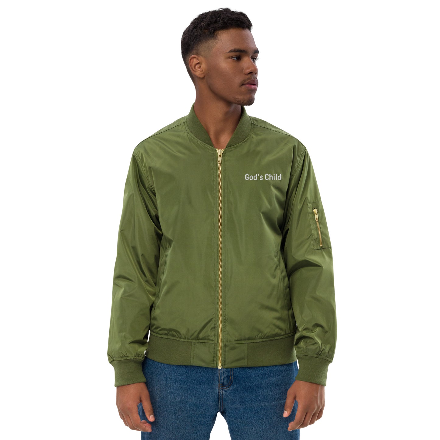 God’s Child Faith Bomber Jacket – Not Of This World