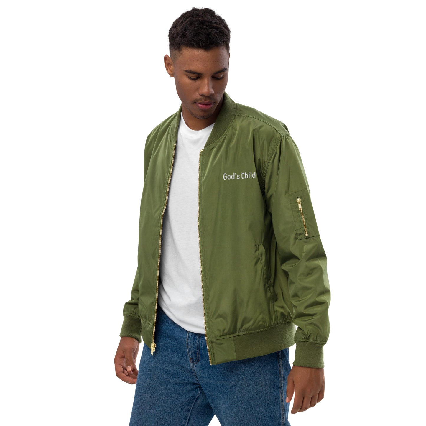 God’s Child Faith Bomber Jacket – Not Of This World
