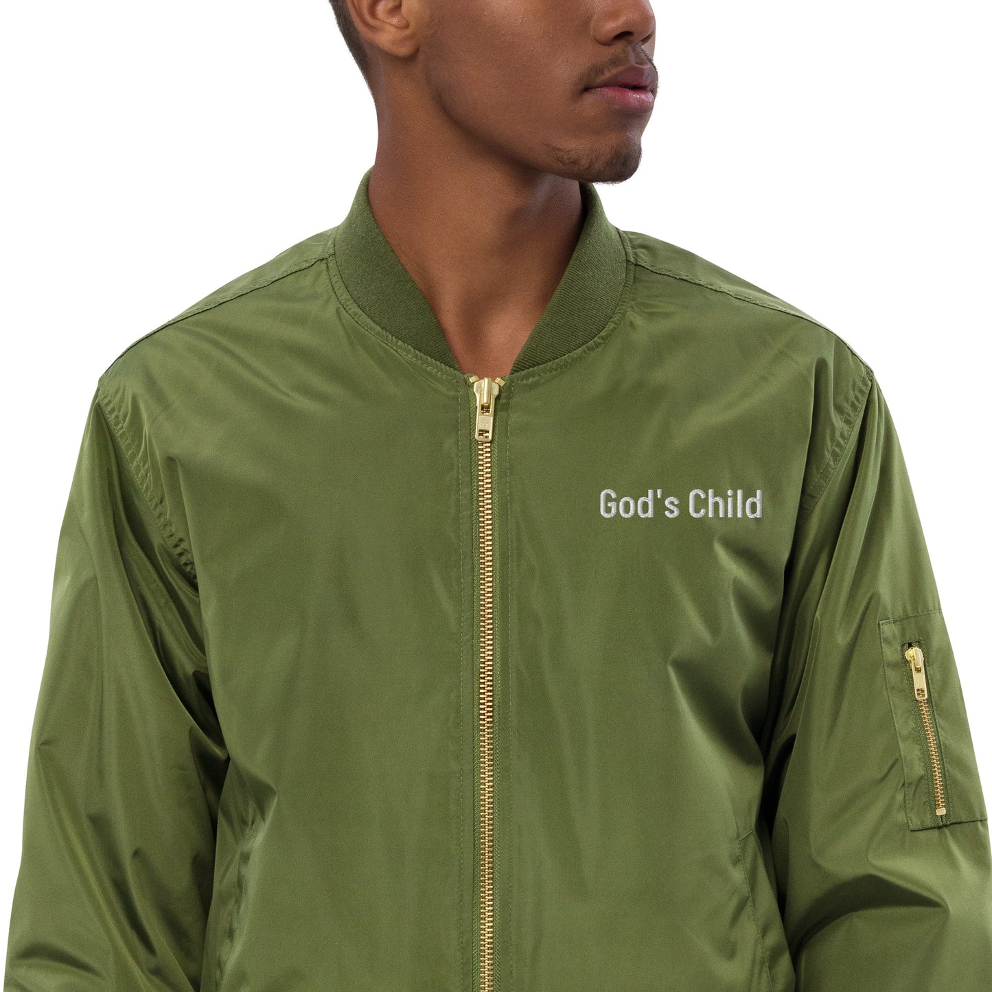 God’s Child Faith Bomber Jacket – Not Of This World