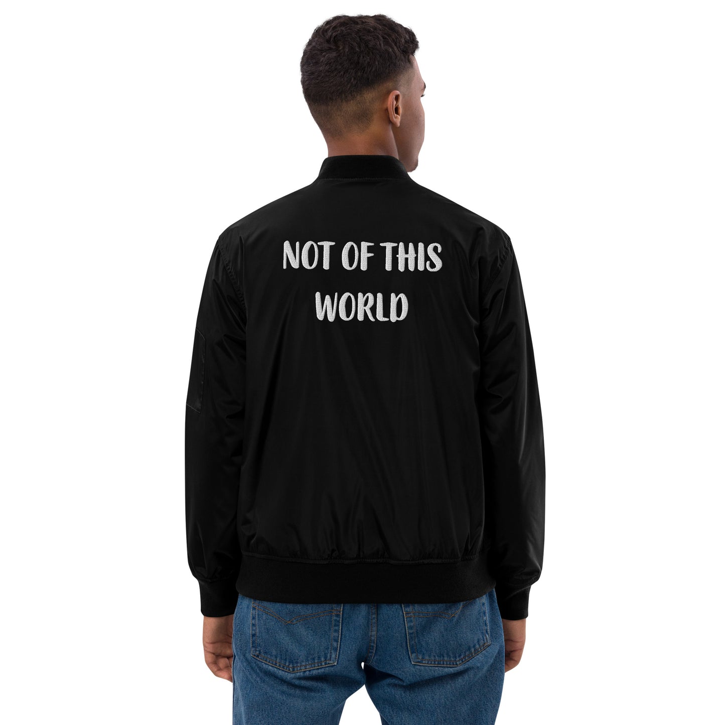 God’s Child Faith Bomber Jacket – Not Of This World