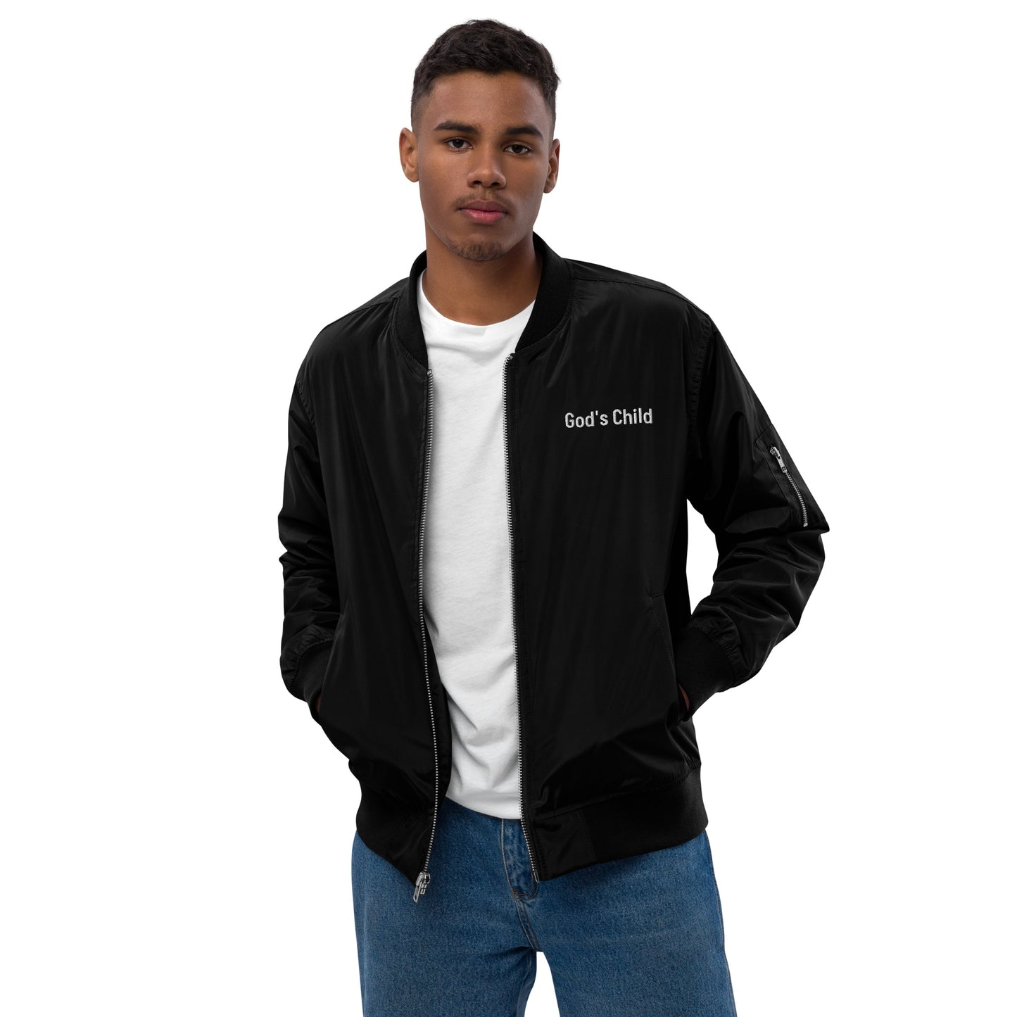 God’s Child Faith Bomber Jacket – Not Of This World