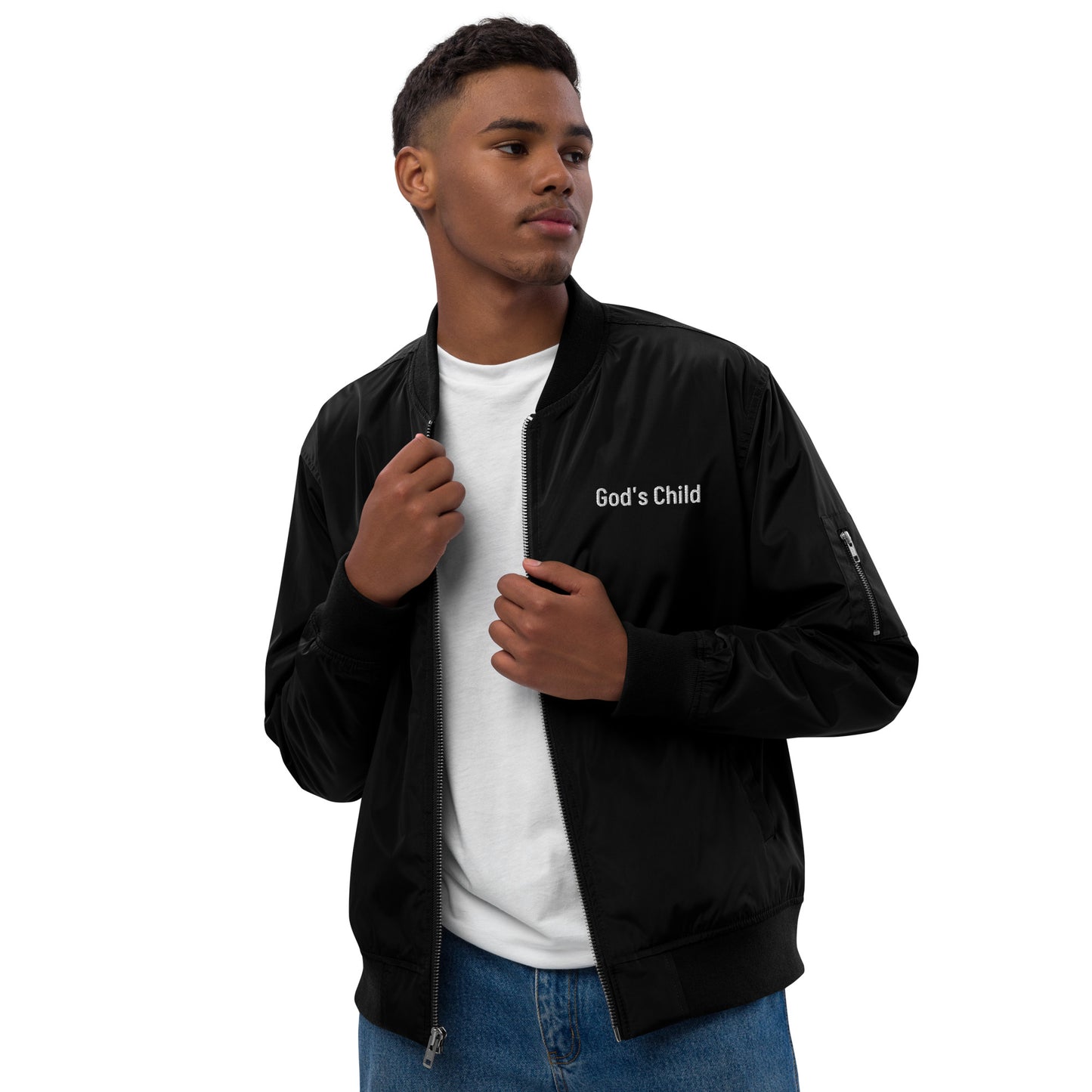 God’s Child Faith Bomber Jacket – Not Of This World