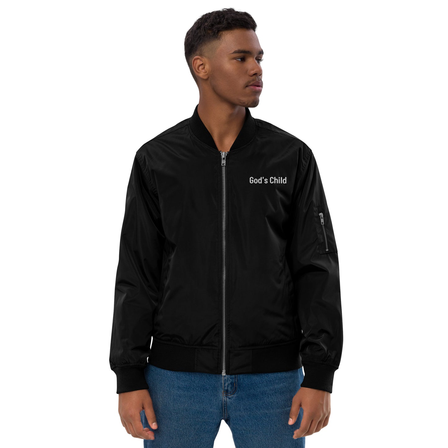 God’s Child Faith Bomber Jacket – Not Of This World