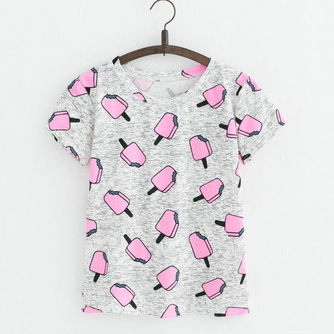 The Perfect Pineapple Tee / Ice Cream Tee / Popsicle Tee