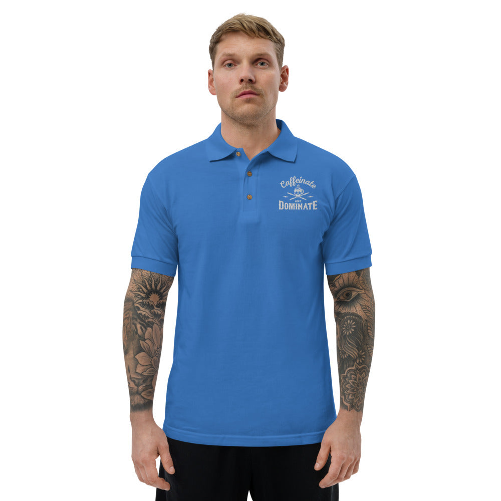 Dominate Embroidered Polo Shirt