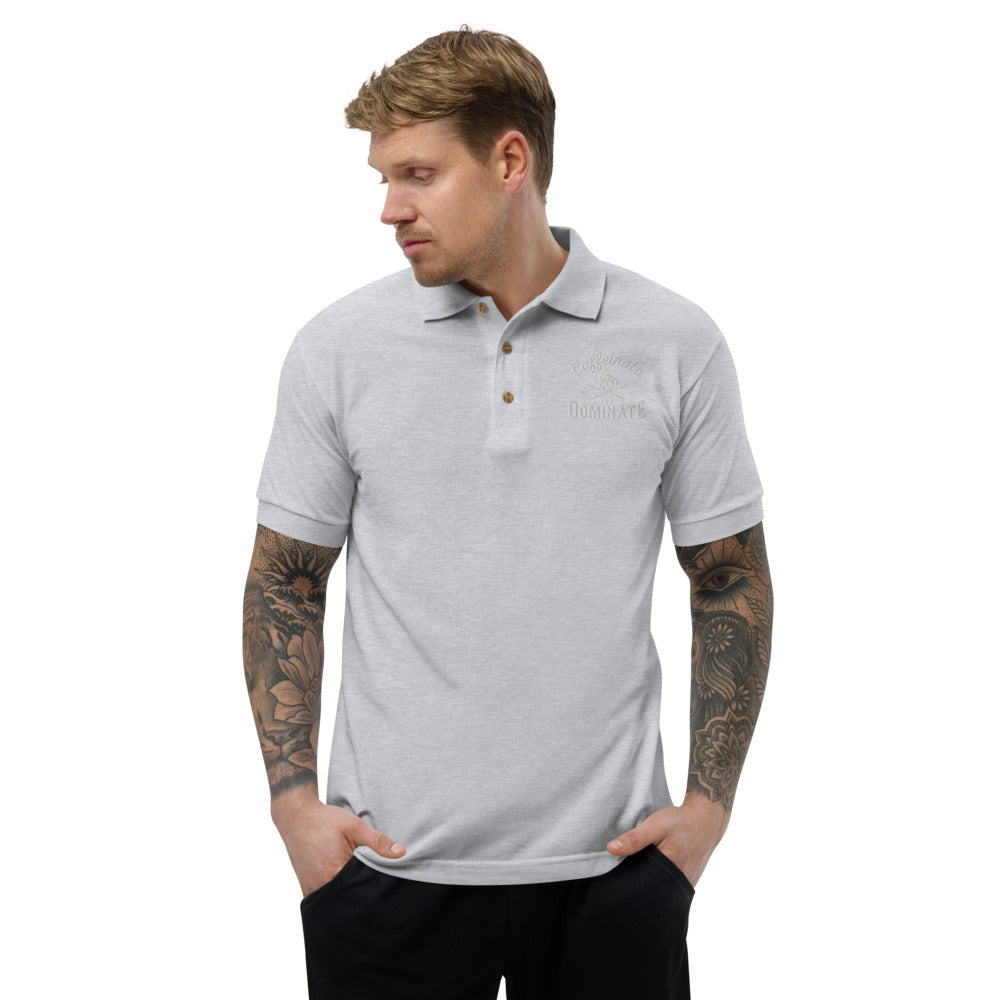 Dominate Embroidered Polo Shirt