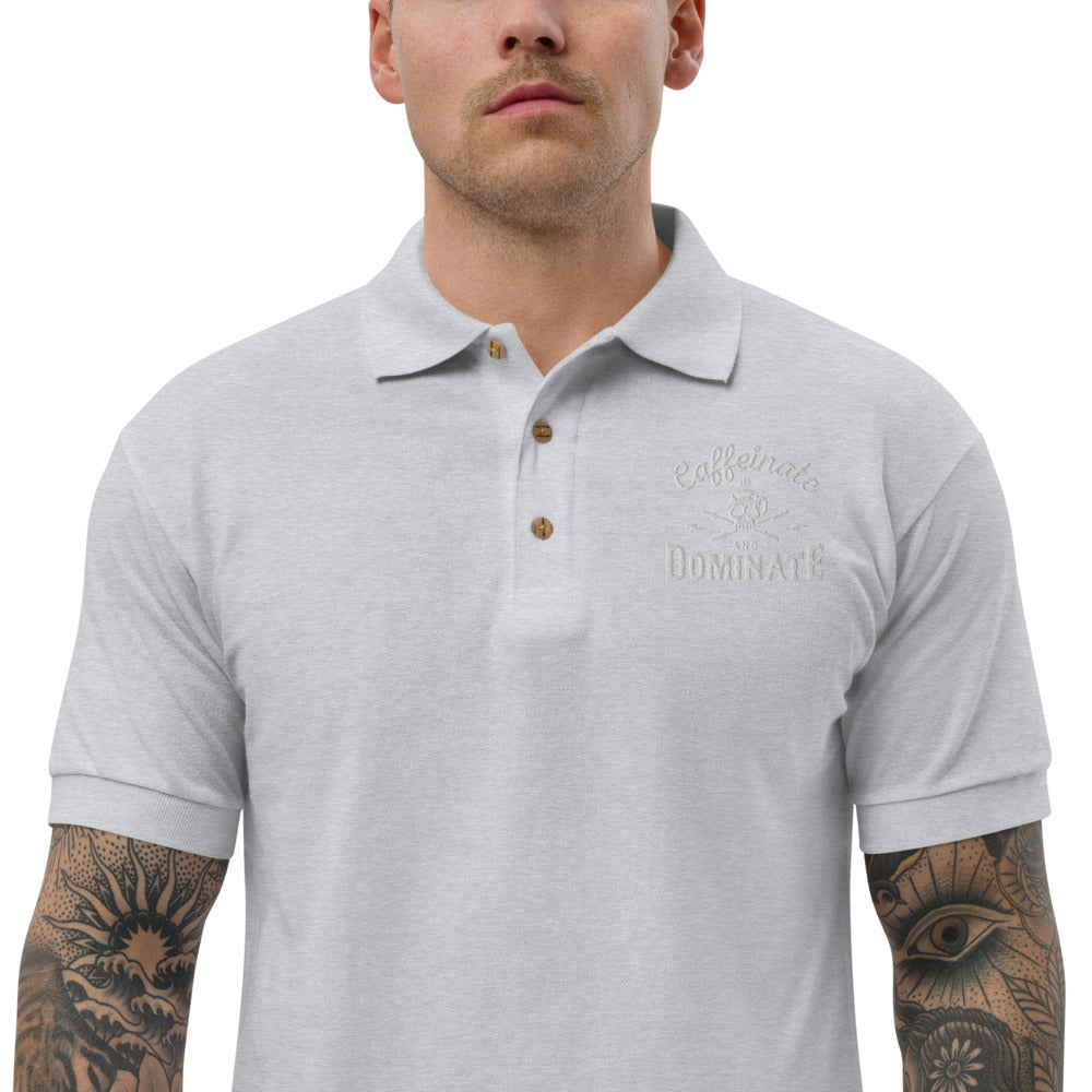 Dominate Embroidered Polo Shirt