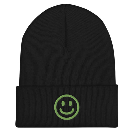 Smile Cuffed Beanie
