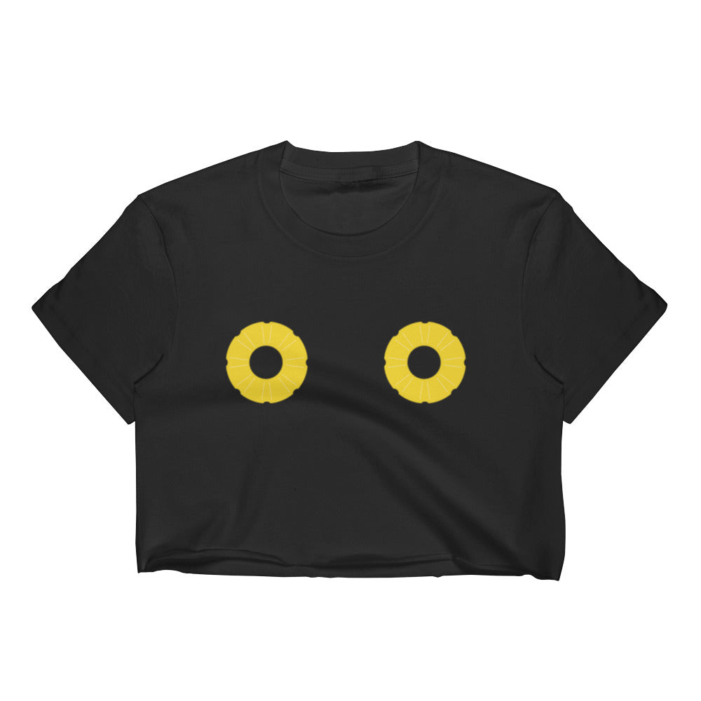 Pineapple Tits Women's Crop Top