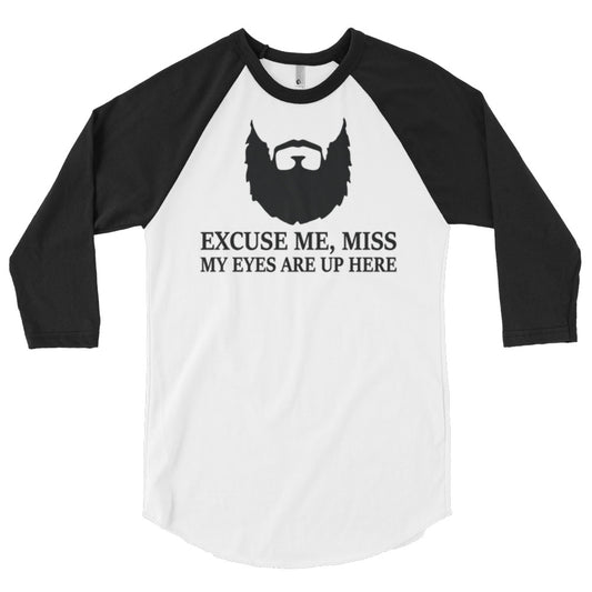 Bearded raglan shirt