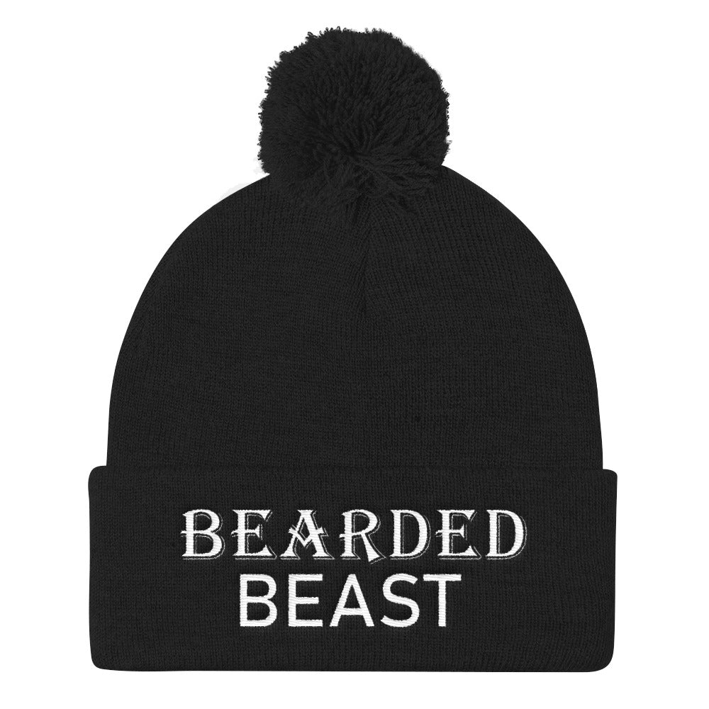 Bearded Beast Pom Beanie