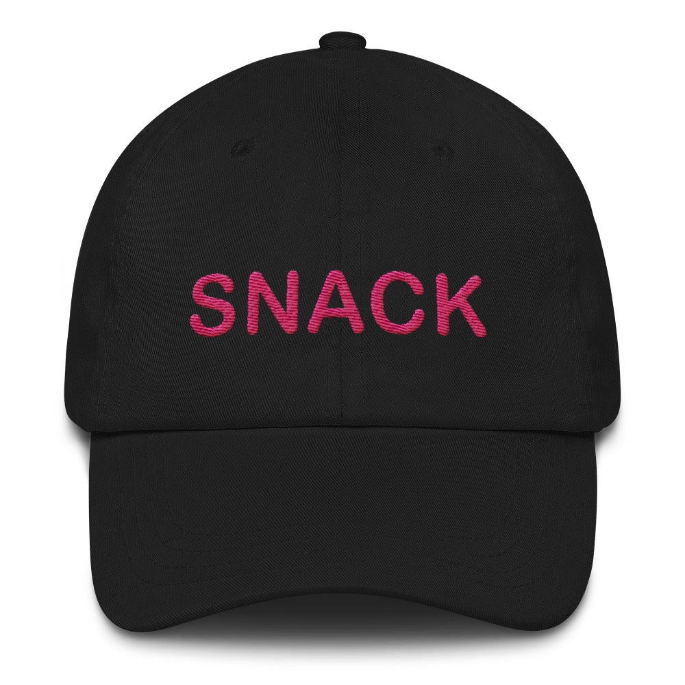 Snack Dad hat Pink Embroidery