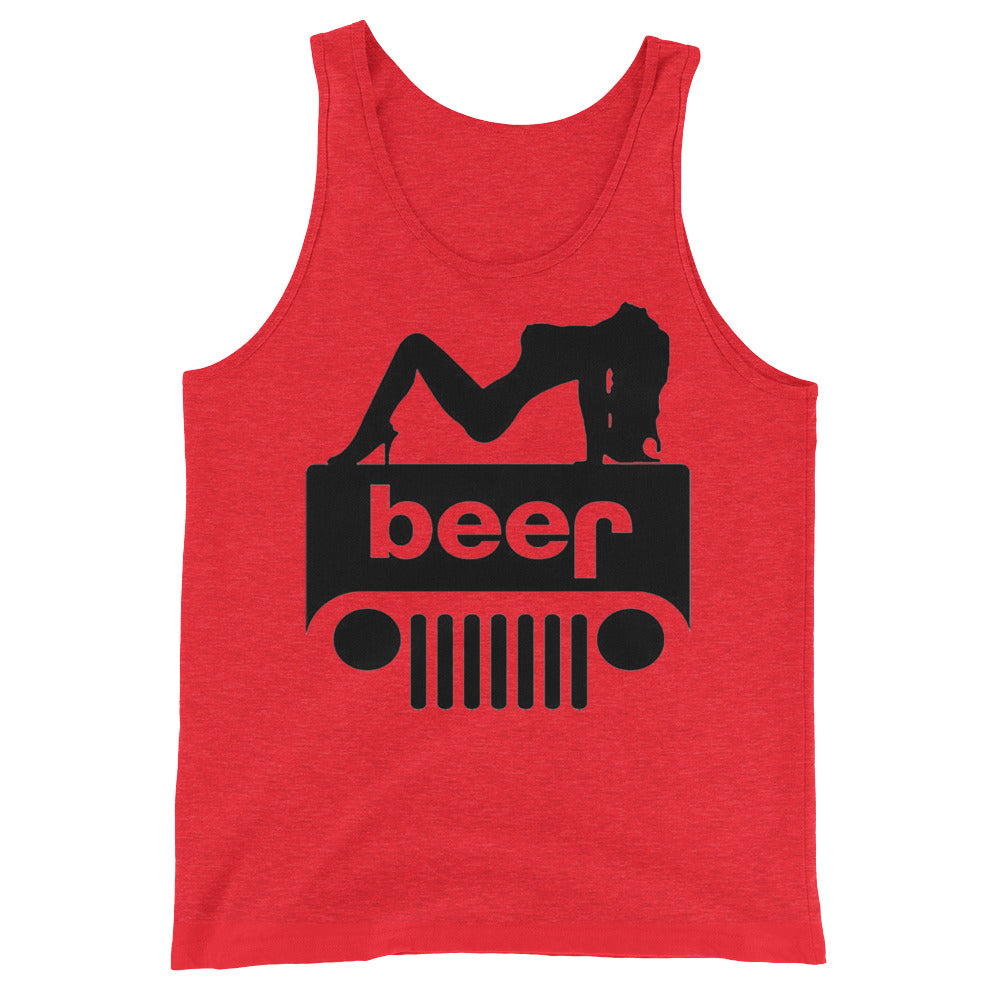 Mens' Custom Ladies Love Jeeps Tank
