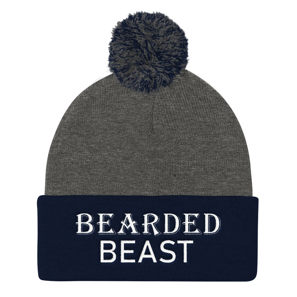 Bearded Beast Pom Beanie