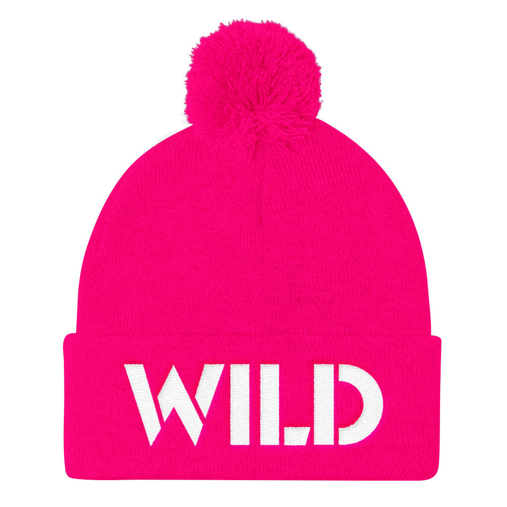 WILD Pom Beanie